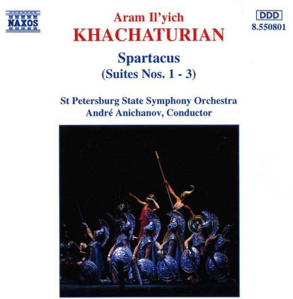 Aram Khachaturian: Spartacus-Suiten Nr.1-3 (CD)