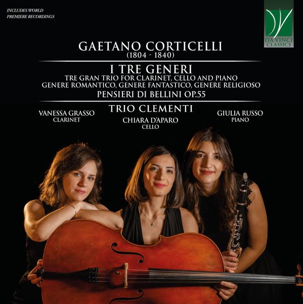 Gaetano Corticelli: Trios für Klarinette, Cello & Klavier Nr.... (CD)