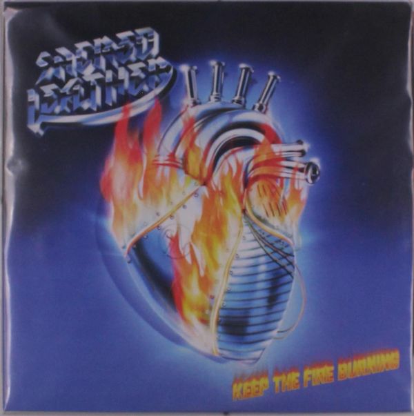 Sacred Leather: Keep The Fire Burning (Transparent Red Vinyl) (LP)