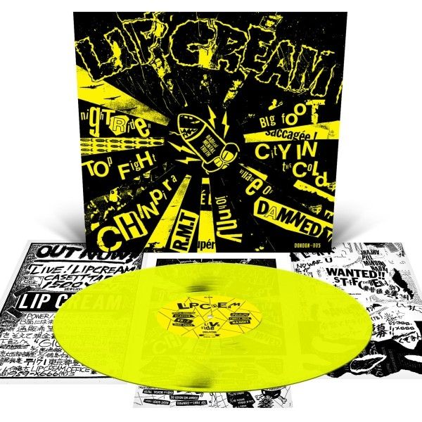 Lip Cream: Big Foot Cassette (Highlighter Yellow Vinyl) (45 R... (LP)