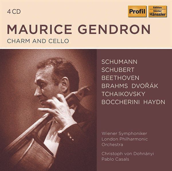 Maurice Gendron - Charm and Cello (4 CDs)
