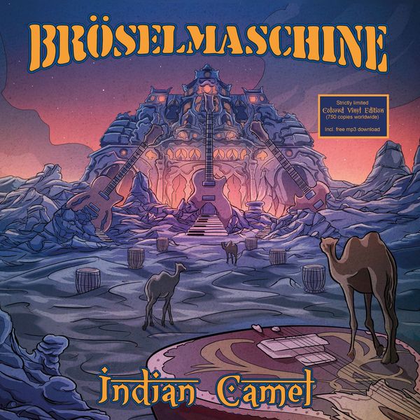 Bröselmaschine: Indian Camel (Limited-Edition) (Orange Vinyl) (LP)