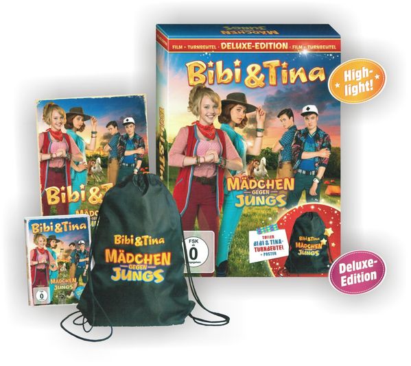Bibi & Tina - Mädchen gegen Jungs (Deluxe Edition) (DVD)