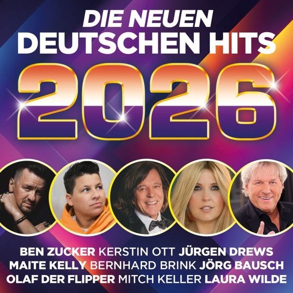 Die neuen deutschen Hits 2026 (2 CDs)