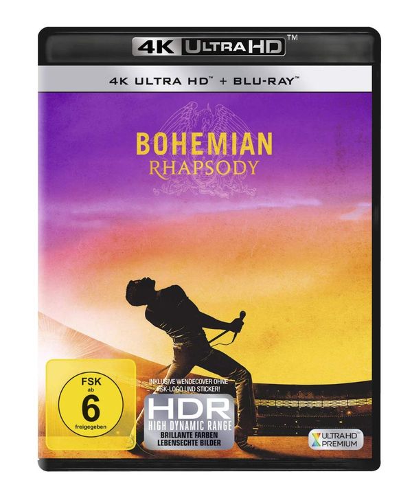 Bohemian Rhapsody (Ultra HD Blu-ray & Blu-ray) 4K