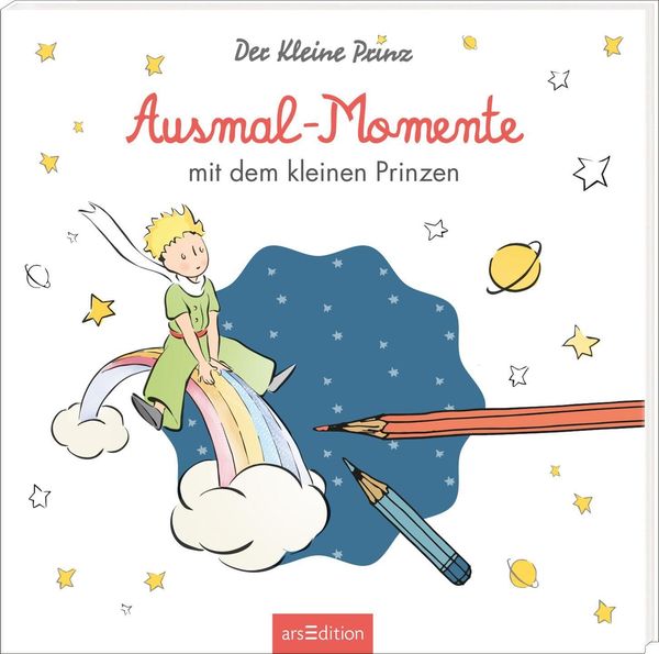 Ausmal-Momente mit dem kleinen Prinzen (Buch)