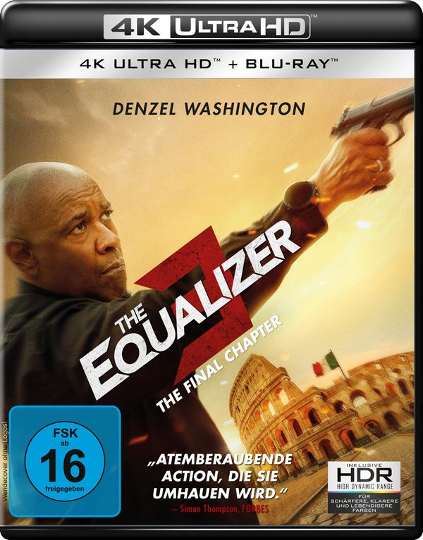 The Equalizer 3 - The Final Chapter (Ultra HD Blu-ray & Blu-ray) 4K