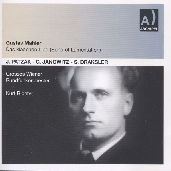 Gustav Mahler: Das Klagende Lied (CD)