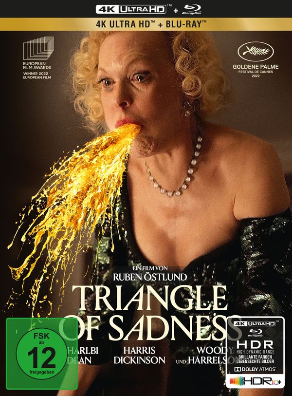 Triangle of Sadness (Ultra HD Blu-ray & Blu-ray im Mediabook) 4K