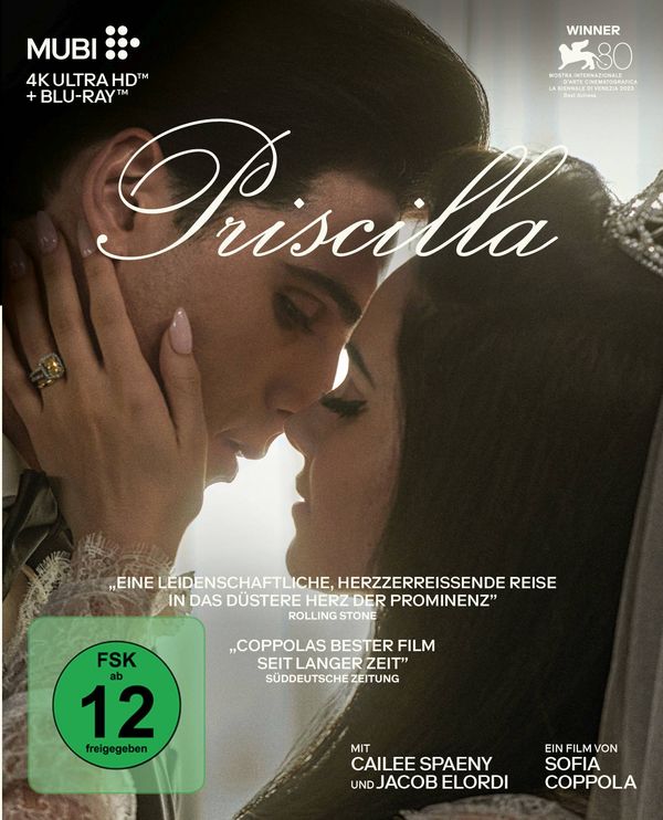 Priscilla (Ultra HD Blu-ray & Blu-ray) 4K
