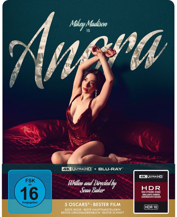 Anora (Ultra HD Blu-ray & Blu-ray im Steelbook) 4K