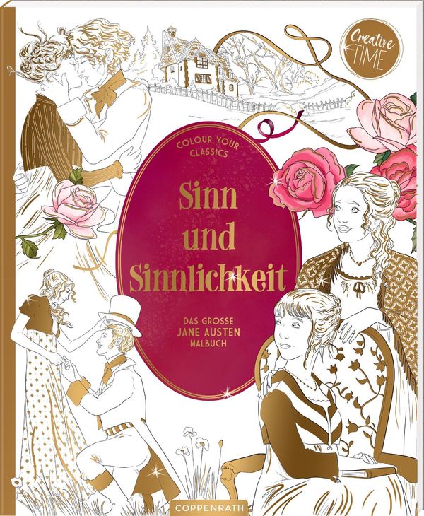 Sinn und Sinnlichkeit - Das große Jane-Austen-Malbuch (Buch)