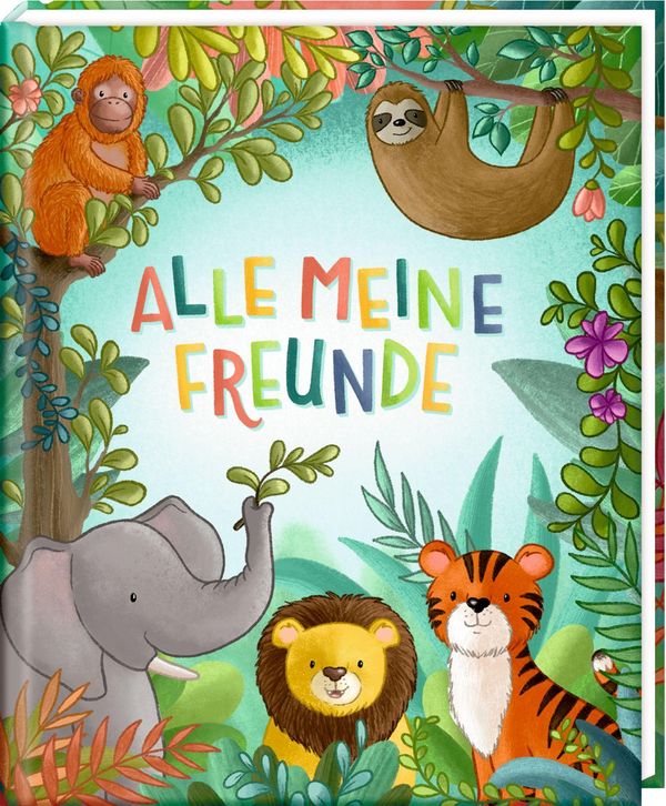 Freundebuch - Alle meine Freunde. Wilde Tiere (Buch)