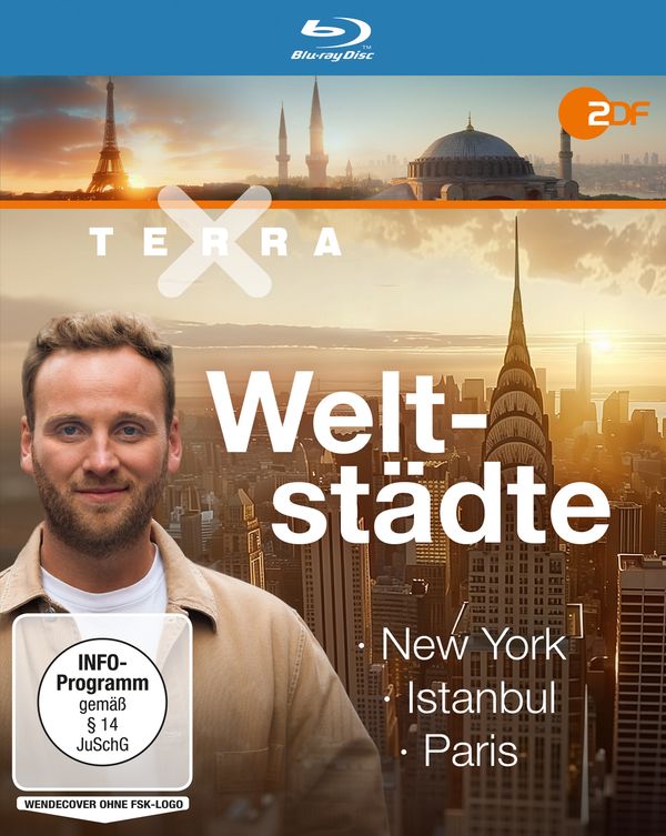 Terra X: Weltstädte - New York, Istanbul, Paris (Blu-ray)