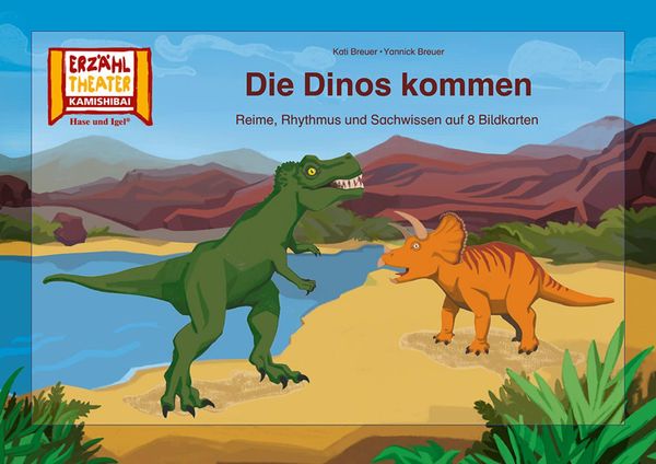 Die Dinos kommen / Kamishibai Bildkarten - Kati Breuer (Buch)