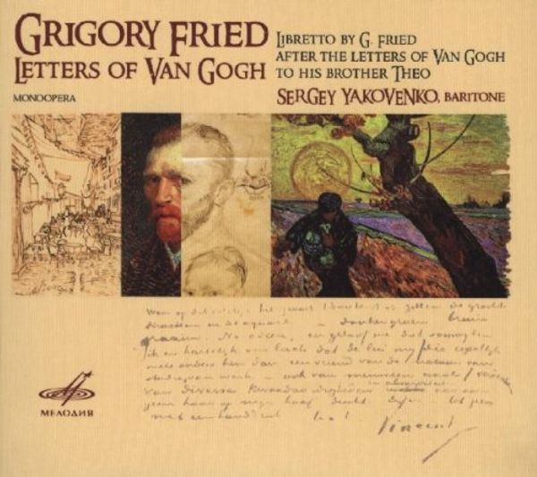 Grigori Frid: Letters Of Van Gogh (Monoopera) (CD)