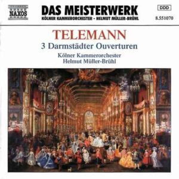 Georg Philipp Telemann: Darmstädter Ouvertüren (CD)