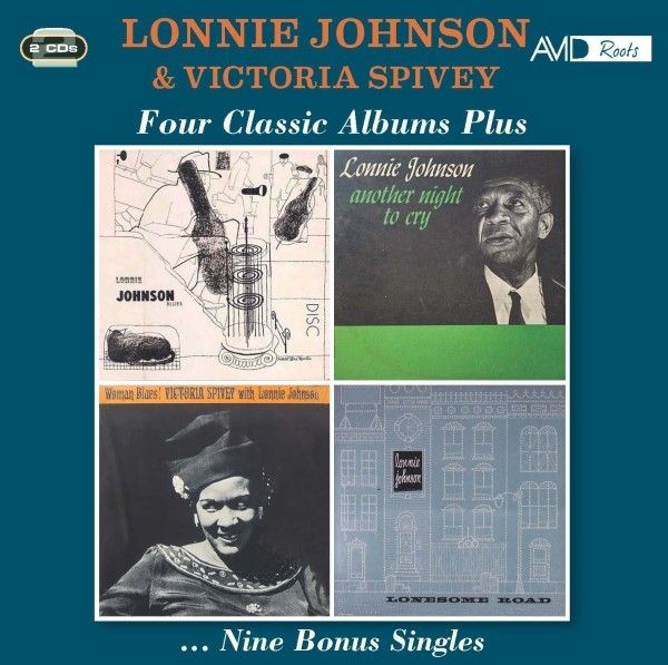 Lonnie Johnson & Victoria Spivey: Four Classic Albums Plus (2 CDs)