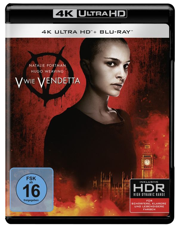 V wie Vendetta (Ultra HD Blu-ray & Blu-ray) 4K