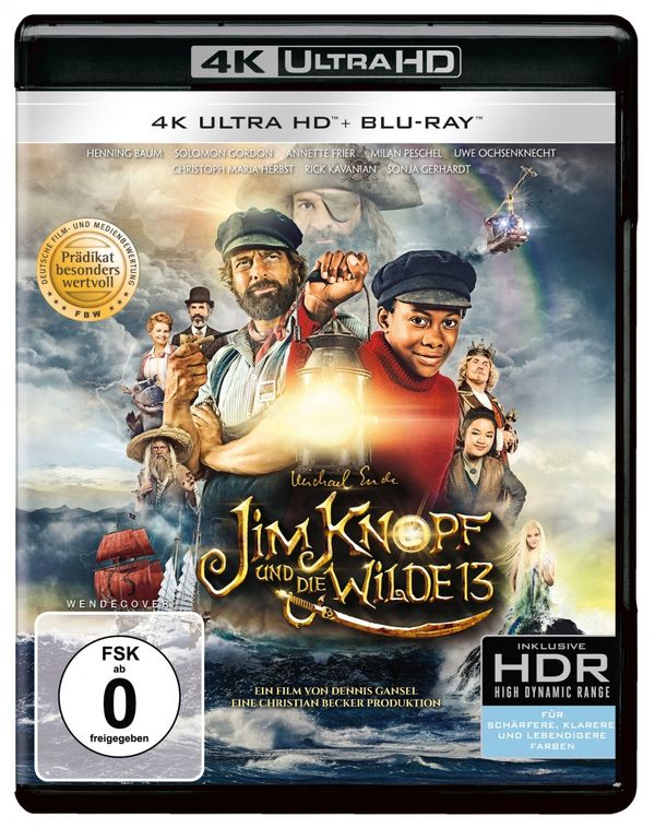 Jim Knopf und die Wilde 13 (Ultra HD Blu-ray & Blu-ray) 4K