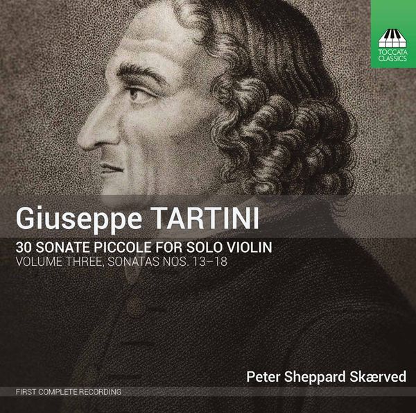 Giuseppe Tartini: Sonaten für Violine solo Nr.13-18 (CD)