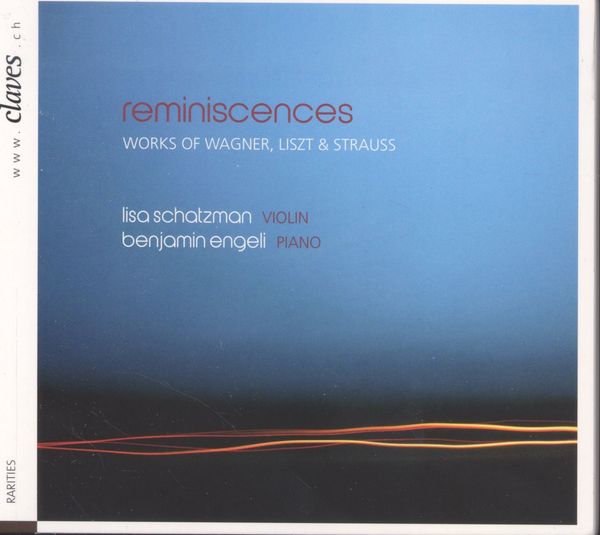 Lisa Schatzman & Benjain Engeli - Reminiscences (CD)