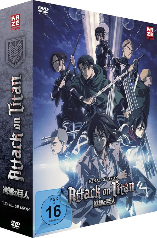 Attack on Titan Staffel 4 (Part 1 - Gesamtausgabe) (3 DVDs)
