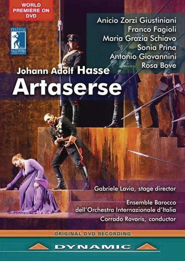 Johann Adolph Hasse: Artaserse (2 DVDs)