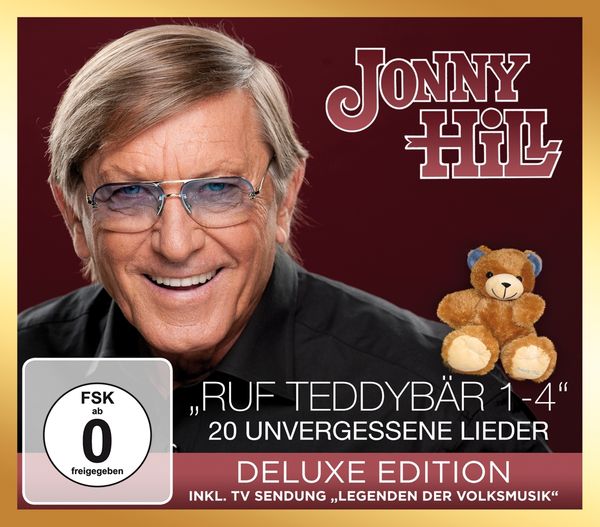 Jonny Hill: Ruf Teddybär 1-4: 20 unvergessene Lie... (1 CD und 1 DVD)