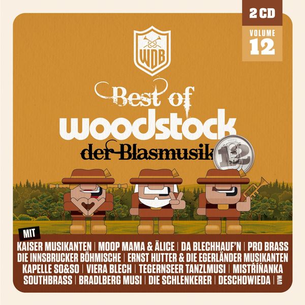 Best Of Woodstock der Blasmusik Volume 12 (2 CDs)