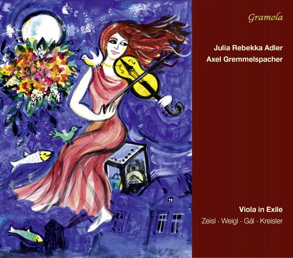 Julia Rebekka Adler & Axel Gremmelspacher - Viola in Exile (CD)