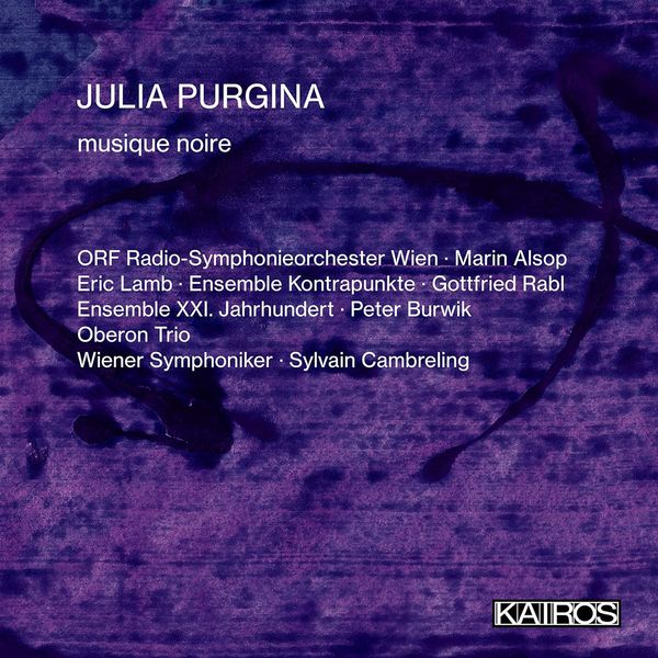 Julia Purgina: Musique noire (CD)