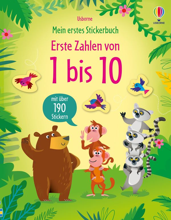 Mein erstes Stickerbuch: Erste Zahlen von 1 bis 10 (Buch)