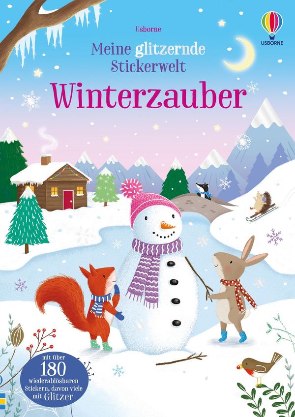 Meine glitzernde Stickerwelt: Winterzauber (Buch)