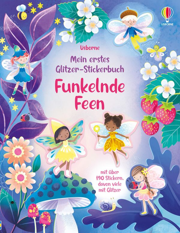 Mein erstes Glitzer-Stickerbuch: Funkelnde Feen (Buch)