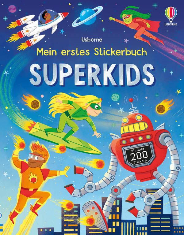 Mein erstes Stickerbuch: Superkids (Buch)