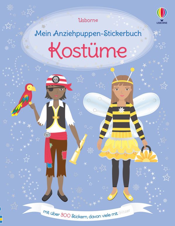 Mein Anziehpuppen-Stickerbuch: Kostüme - Emily Bone (Buch)