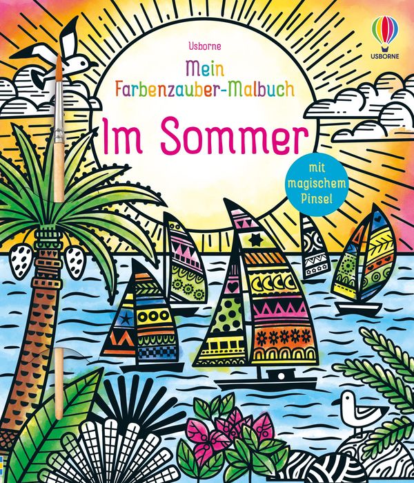 Mein Farbenzauber-Malbuch: Im Sommer (Buch)