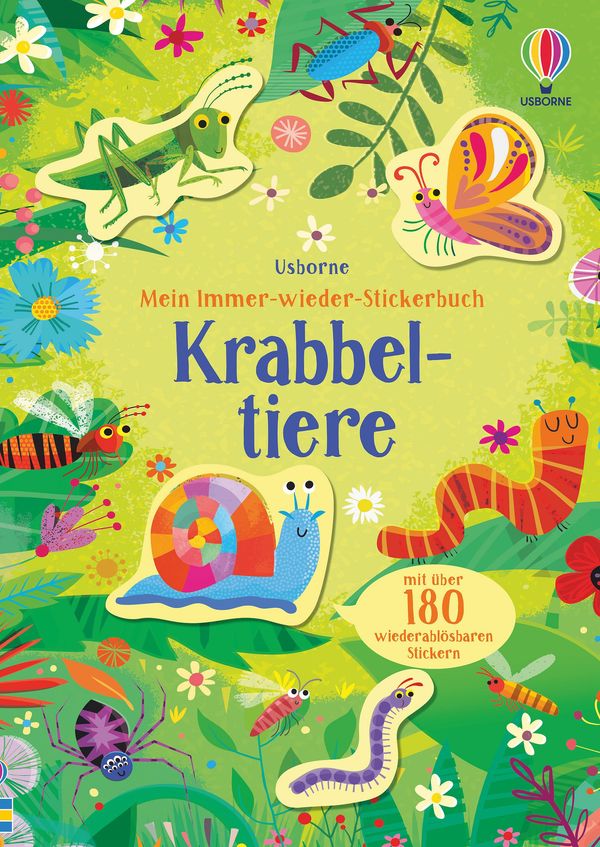 Mein Immer-wieder-Stickerbuch: Krabbeltiere - Sam Smith (Buch)