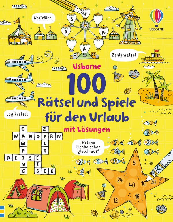 100 Rätsel und Spiele für den Urlaub - Phil Clarke (Buch)