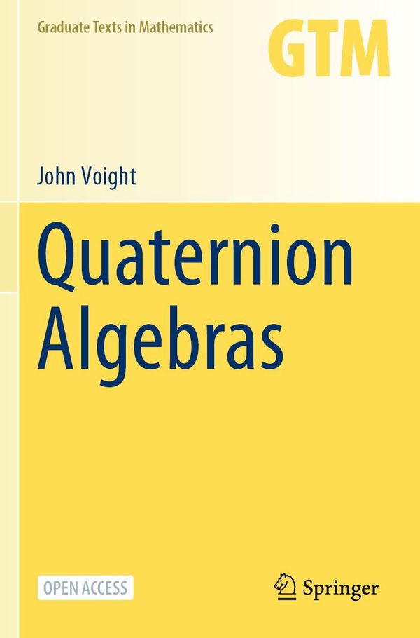 Quaternion Algebras - John Voight (Buch)