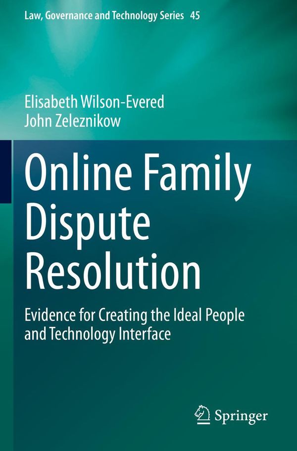 Online Family Dispute Resolution - John Zeleznikow (Buch)