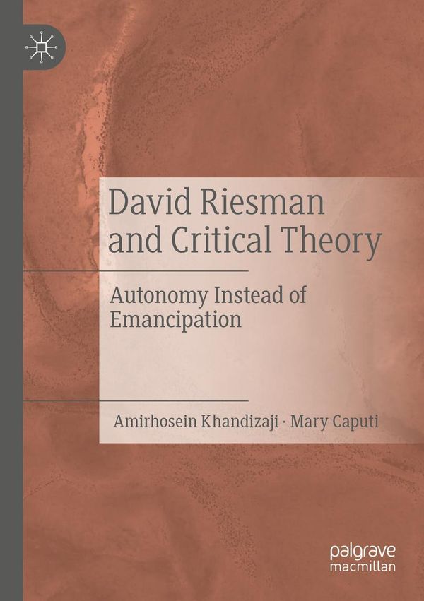 David Riesman and Critical Theory - Mary Caputi (Buch)