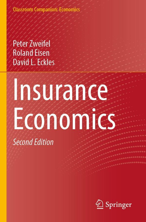 Insurance Economics - Peter Zweifel (Buch)