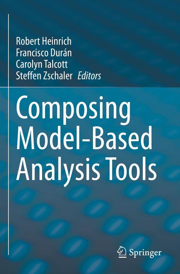 Composing Model-Based Analysis Tools (Buch)