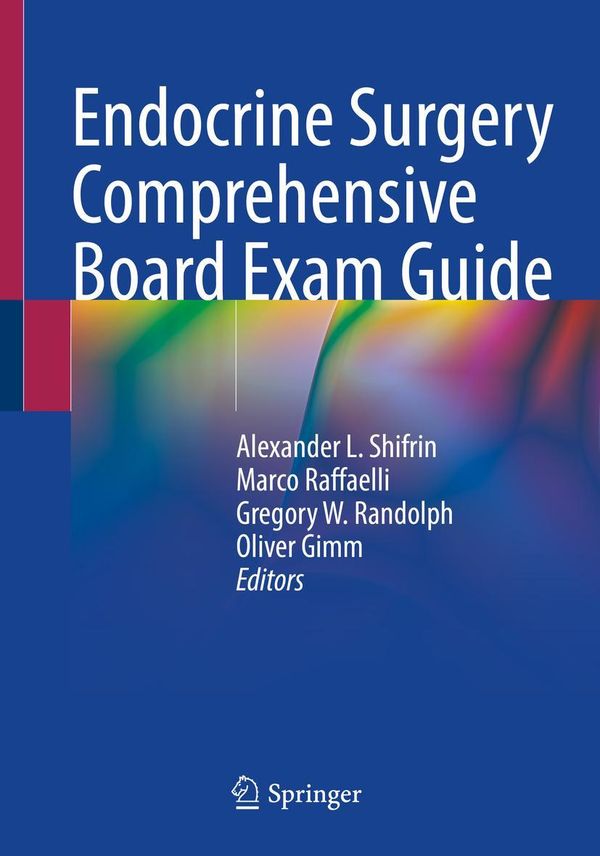 Endocrine Surgery Comprehensive Board Exam Guide (Buch)