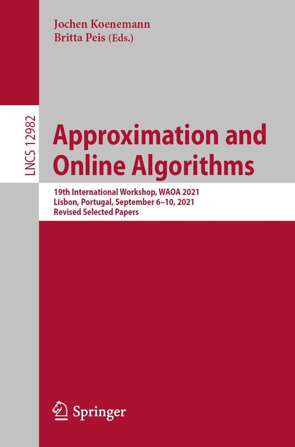 Approximation and Online Algorithms (Buch)