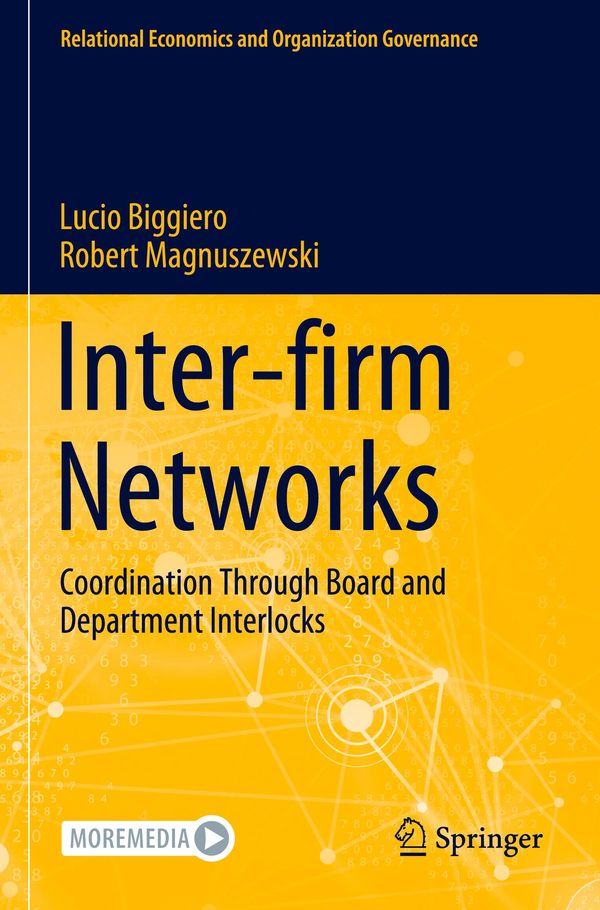 Inter-firm Networks - Lucio Biggiero (Buch)