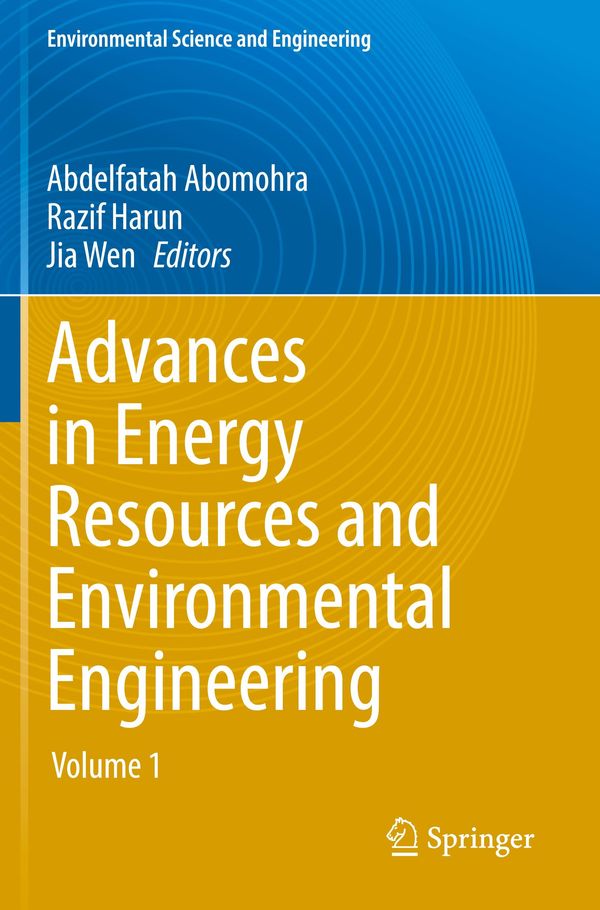 Advances in Energy Resources and Environmental Engineering