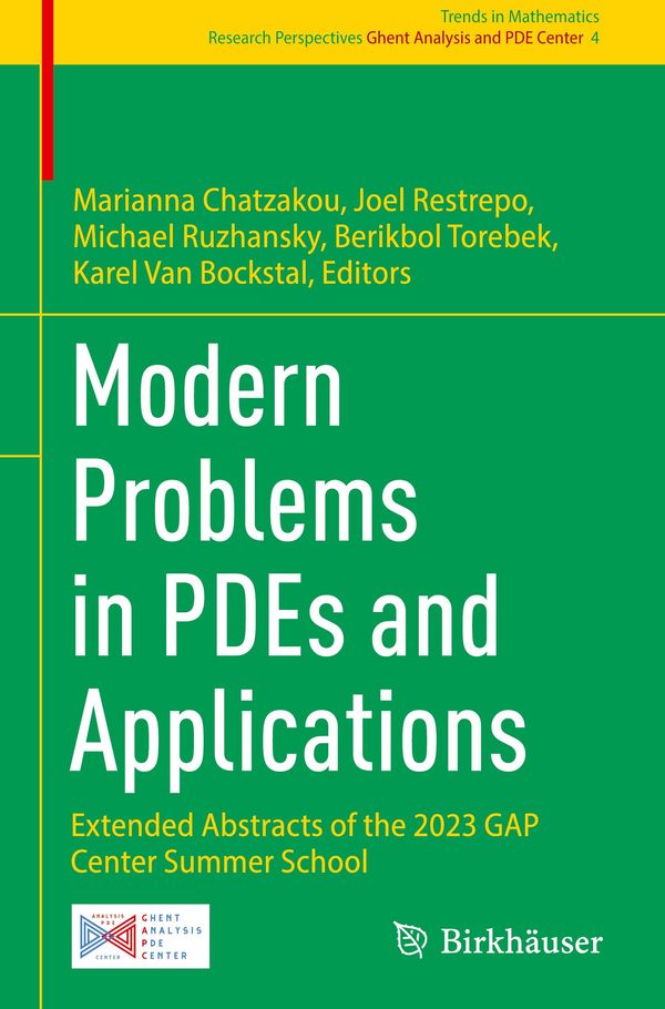 Modern Problems in PDEs and Applications